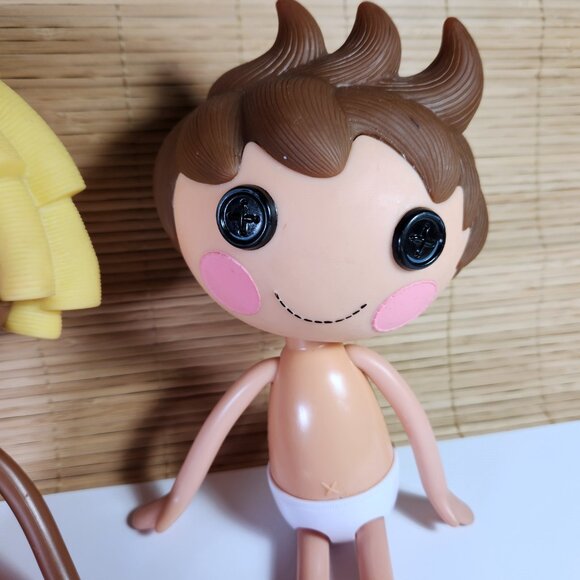 Lalaloopsy Dot Starlight and Forest Evergreen Lumber Jack Boy Dolls Full Size - Picture 12 of 14